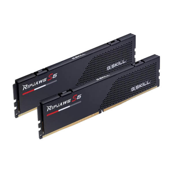 G.Skill Ripjaws S5 32GB (16GBx2) DDR5 6000MHz Desktop RAM (Matte Black)